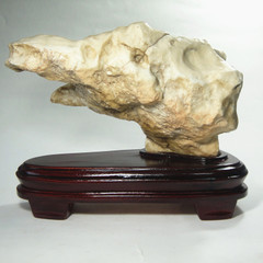 天然戈壁石摆件 观赏石 摆件 造型石 象形石 像狼头形状