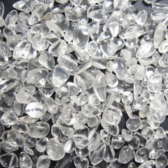 天然白水晶碎石 消磁净化石头和身体负能量促进健康